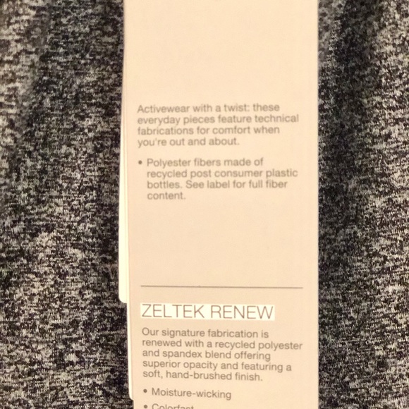 NWT - Zella Taryn Grey/Black/White Hoodie Top - XS - Picture 7 of 8